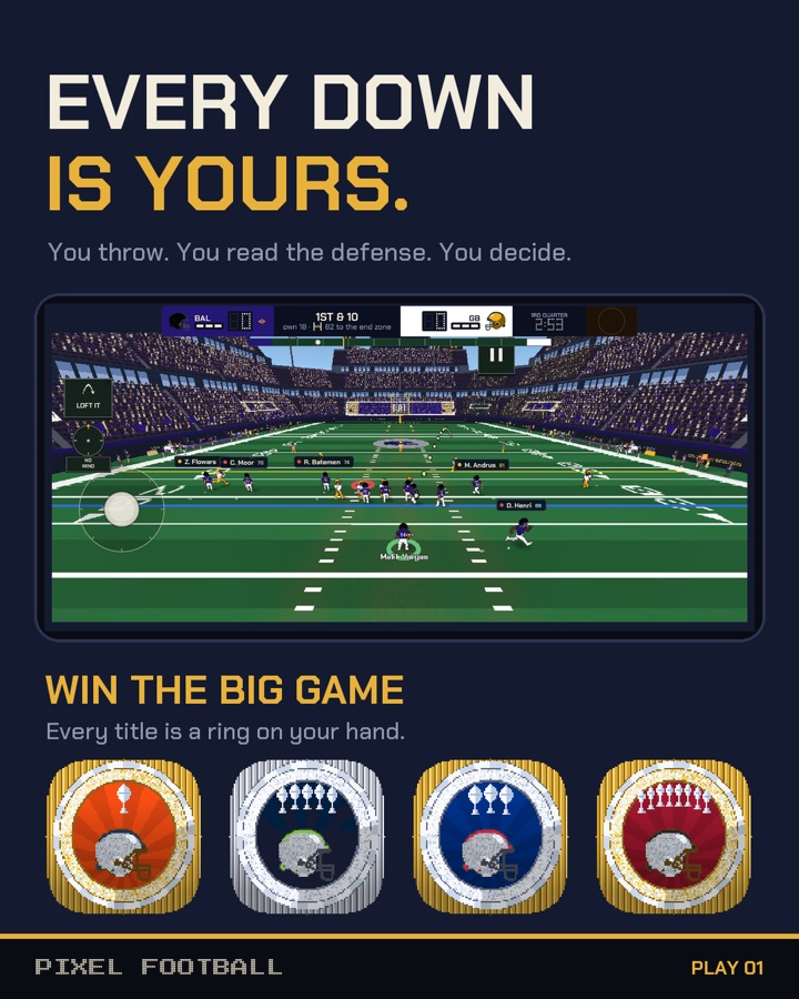 Play 01: every down is yours