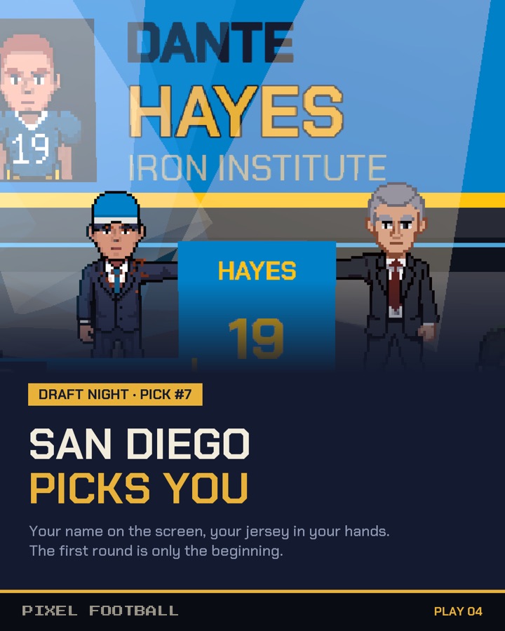Play 04: draft night