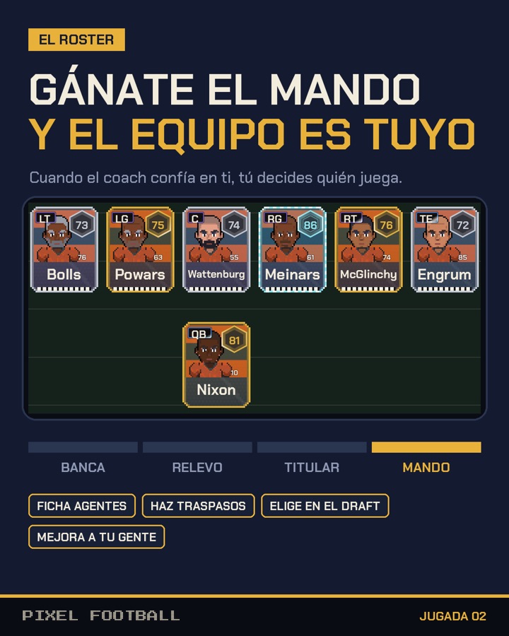 Jugada 02: gánate el mando