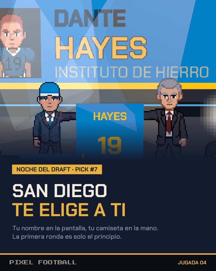 Jugada 04: la noche del draft