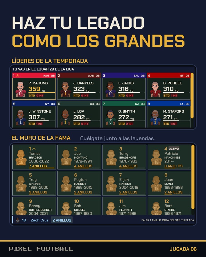 Jugada 06: el legado